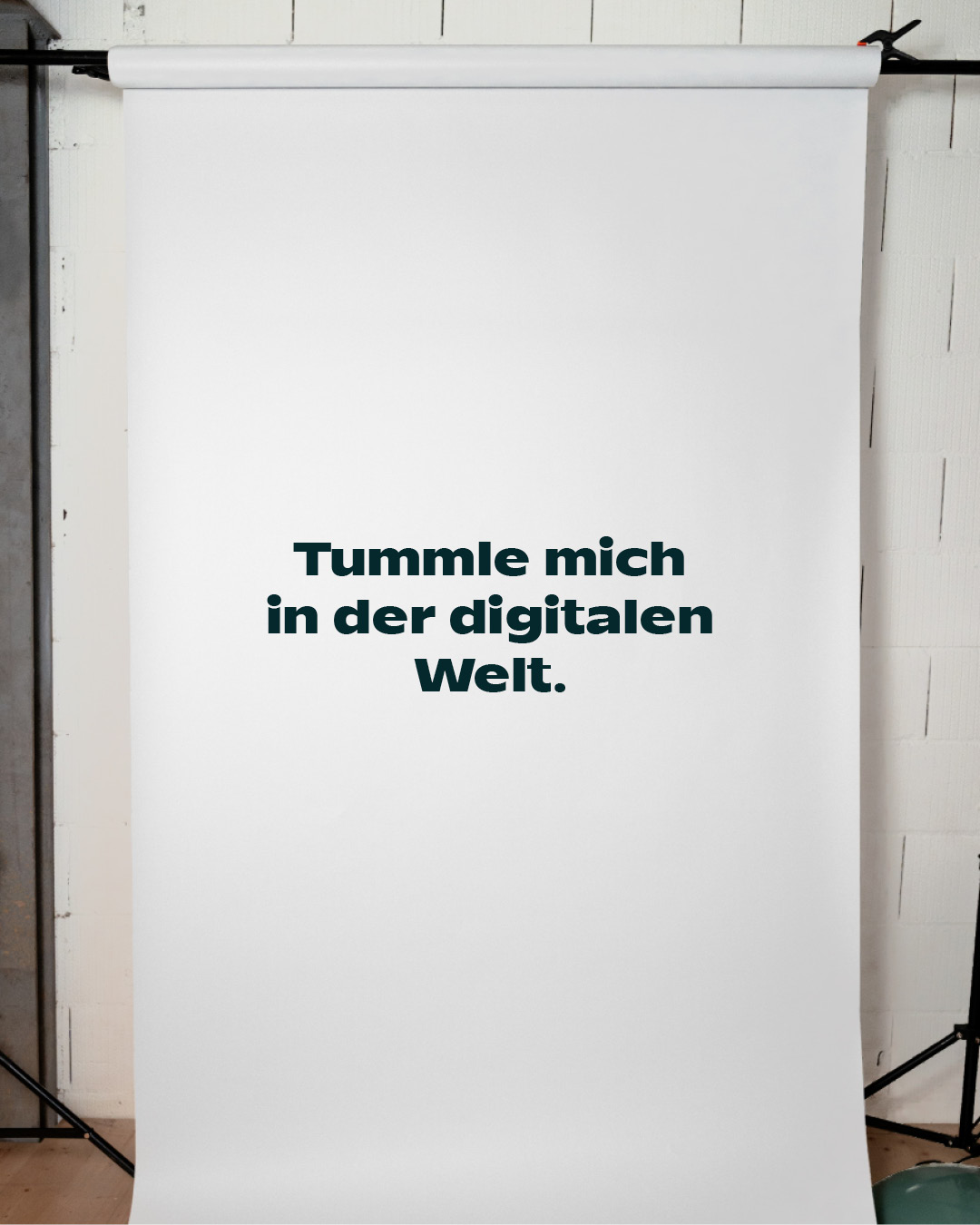 Das Team-Mitglied hat noch kein Foto: "Tummle mich in der digitalen Welt".