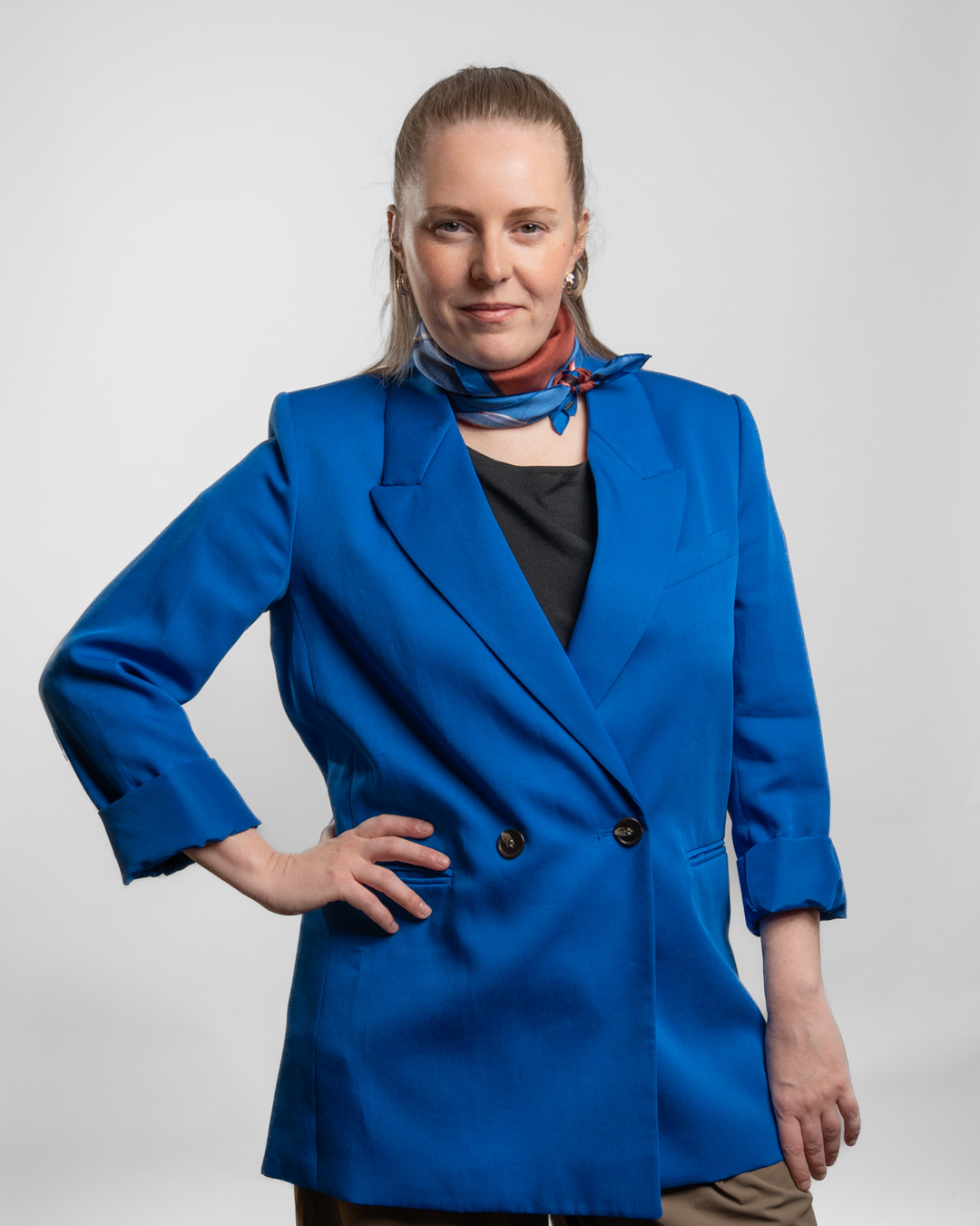 Fabienne Homberger posiert für ein Portraitfoto