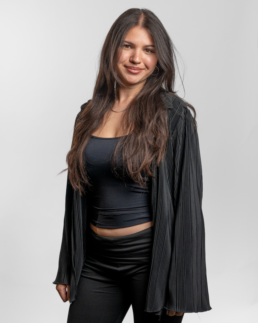 Luiza Markevych posiert für ein Portraitfoto